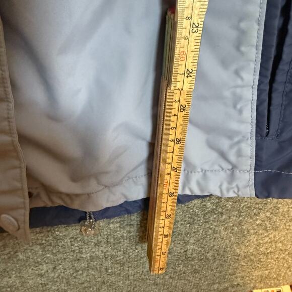 Columbia Jacket Womens Small Purple Core Jacket Hooded Zip Up Snap - Picture 5 of 13